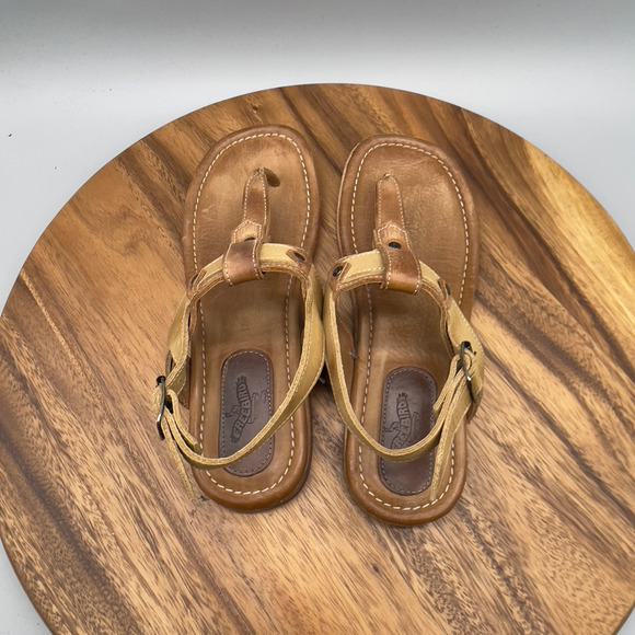 Freebird Sorrento Sandals Womens Size 9 Brown Tan Leather Comfort Casual Shoes - Picture 5 of 8